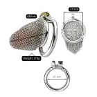 Steel Mesh Chastity Cage – Size M — Photo 6