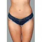 Buns Out koķeti šorti – tumši zili – M — Foto 1