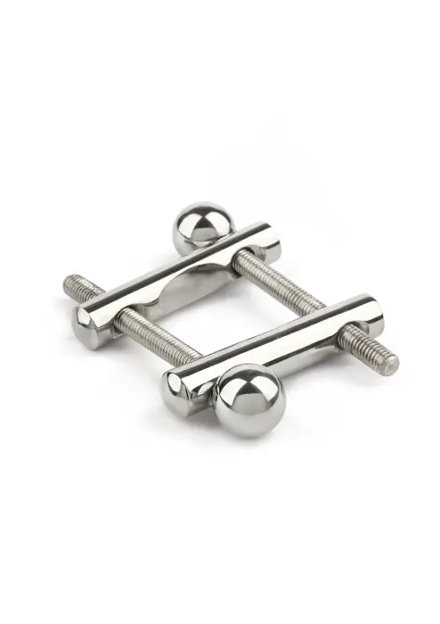 Mr. Steel Regulējamas krūšu galu skavas – sudraba