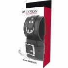 Darkness Premium наручники из искусственной кожи – регулируемые – чёрные — Фото 4