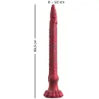 Beasty Cocks The Enormous Eel teksturēts dildo ar piesūcekni – 65.5 cm (25.8″) — Foto 12