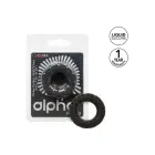 Alpha Prolong Tread Cock Ring – Black — Photo 5