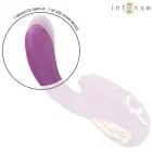 INTENSE LALI G taško vibratorius – 22.7 cm (9″) – violetinis — Nuotrauka 3