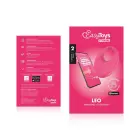EasyConnect - Vibruojantis varpos žiedas Leo su programėlės valdymu – juodas — Nuotrauka 13