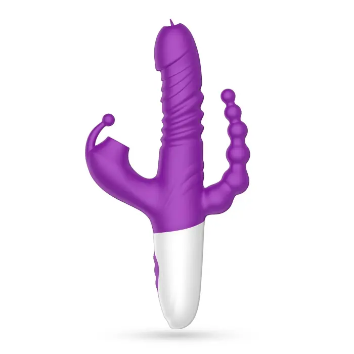 CRUSHIOUS WRANGLER universālais vibrators – 23 cm (9″) – rozā