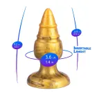 Goldy spraudnis – 9.2 cm – M – Miesas krāsa Foto 3