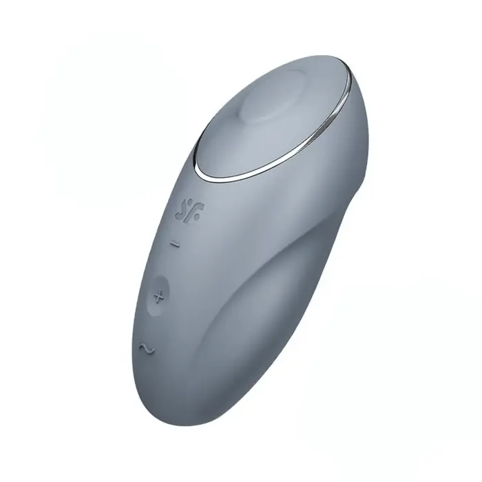 Satisfyer Tap & Climax 1 вибратор – синий/серый