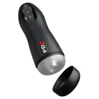 PDXE Suck-O-Matic Frosted Automatic Masturbator – 26.5 cm (10.5″) – Black — Photo 3