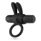 Wonka Vibrating Cockring with Bullet – Black — Photo 7
