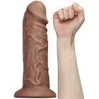 LoveToy Legendary Realistic Chubby Dildo – realistiškas dildo – PVC – kūno spalvos – 26,7 cm — Nuotrauka 5