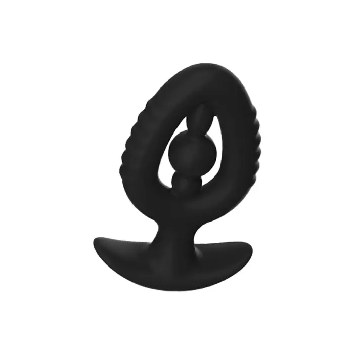 Silikona anālais paplašinātājs ar iekšējo bumbiņu L Foto 2