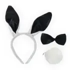 Kinky Pleasure Bunny Tiara & Bunny Tail Costume Set Photo