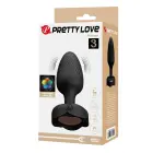 PRETTY LOVE Osborn – Silicone Anal Plug with 10 Vibration Modes – 14 cm – Multicolored — Photo 9