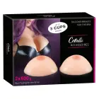 You2Toys Silicone Breast Enhancers – силиконовые накладки груди с сосками, 1 пара – 600 г — Фото 1
