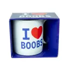 I Love Boobs Mug White 400ml — Photo 3