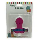 Świeczka-Party Penis Candle XL Pink Foto 1