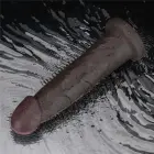 LoveToy Sliding Skin Pro II – vibrating silicone dong – 9" – 10 modes — Photo 2