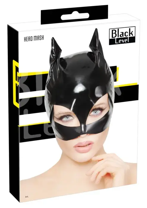 Black Level виниловая маска кошки – чёрная