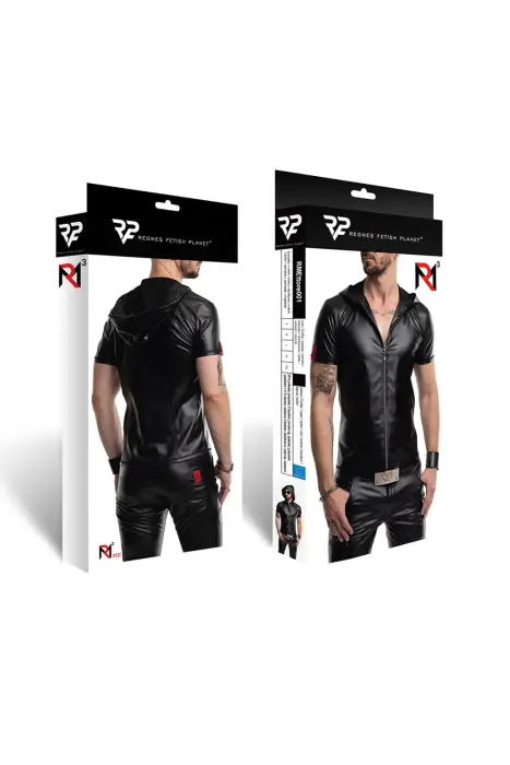 RMEttore001 Wetlook T-shirt – Black – XXL