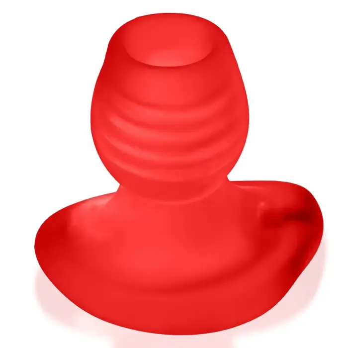 Oxballs Glowhole-2 полый анальный плаг L – 15.2 cm (6″) – Красный