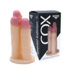 Kiotos Kolmekordne COX Nahavärvi Dildo – 18 cm (7″) — Foto 1