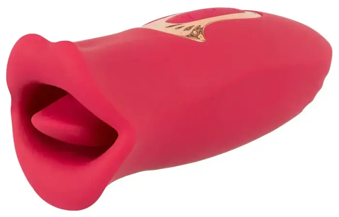 Oral Fun vibrators ar kustīgām lūpām un mēli – 13 cm (5.1″) – rozā Foto 3