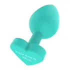 ToyJoy Booty Sweethearts südamekujuline anaaltapp 'Your Ass Is' BK-AP-016 – M – Roheline — Foto 14
