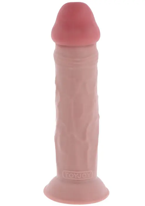 TOYJOY Get Real Deluxe eriti paks dildo – 35.5 cm (14″) – nahavärv