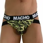 Macho MX28MV – jockstrap with double rear straps – military green – M — Photo 1