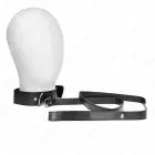 KINK Adjustable Black Collar and Leash Set, 116 cm Strap, 32-50 cm Fit — Photo 2