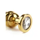 Spiralės formos analinis kištukas – S – Gold — Nuotrauka 6