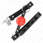 KINK Red TPE Ball Gag 4 cm – Adjustable Strap — Photo 2