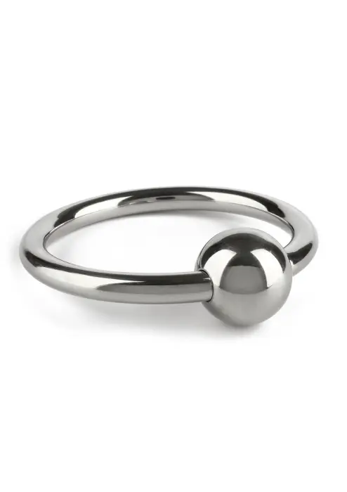Кольцо для члена Mr. Steel Ball Closure C-Ring – 50 mm – серебристый