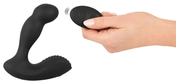 Rebel RC prostata massaažija – 13.1 cm – Must Photo