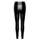 Noir Orgia Chimera wetlook leggings – Black – XL — Photo 7