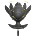 ANOS piepūšams anālais paplašinātājs ar vibrāciju – 10.9 cm (4.3″) – Melns — Foto 7