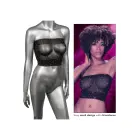 Radiance bandeau tipa tops – melns – One size Foto 2