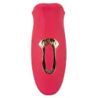 Oral Fun vibrators ar kustīgām lūpām un mēli – 13 cm (5.1″) – rozā Foto 6