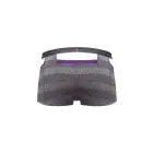 Male Power Heather Haze Cutout Shorts – Grey – S — Photo 6