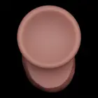 LoveToy Sliding Skin Pro II Dual Layer Silicone Dong – realistiškas dviejų sluoksnių silikoninis dildo – 17,8 cm — Nuotrauka 11