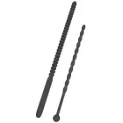 Extreme Ribbed Penis Dilator Set – 2 pcs – Black — Photo 5