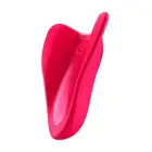 Satisfyer High Fly pirksta vibrators – 18 cm (7″) – sarkans — Foto 4