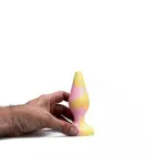 Kiotos Revolt Pink Smash 24 Medium – silikoninis analinis kaištis – 14,5 cm — Nuotrauka 3