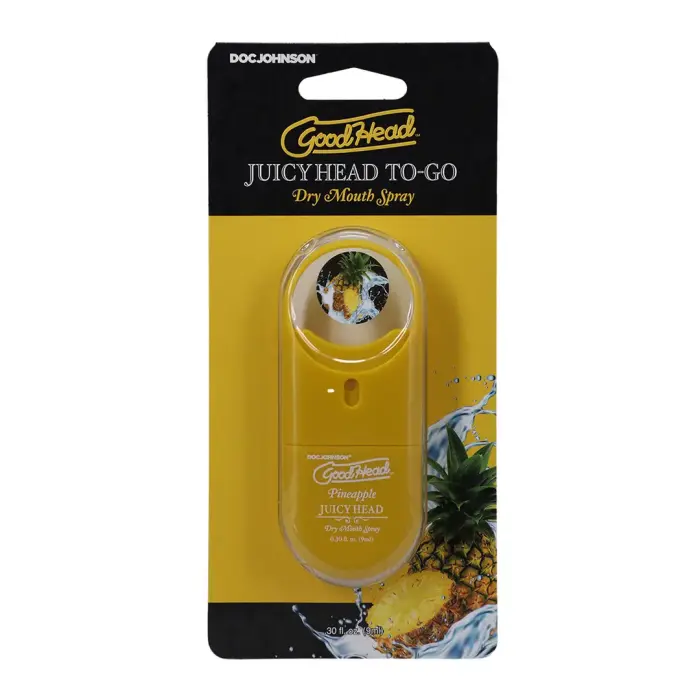 GoodHead Juicy Head спрей для увлажнения полости рта – ананасовый – 9 мл