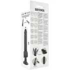 BASECOCK Black вибрирующий гибкий вибратор – 18.5 см (7.3″) – черный — Фото 4