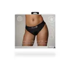 Vibreerivad strap-on aluspüksid – M/L – mustad — Foto 2