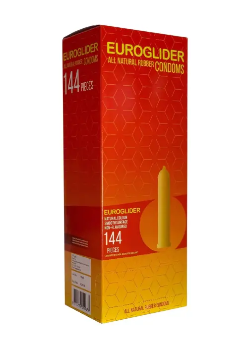 Euroglider Naturalie prezervatīvi – 144 gab.