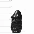 All Black гладкий дилдо – 20 cm (8″) — Фото 1