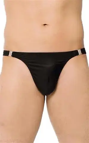 Satin Thong 4432 – Black – L