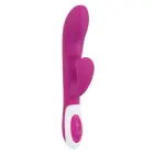 Javida divu motoru sildošais vibrators ar klitora stimulatoru – 22 cm (8.6″) – violets — Foto 3